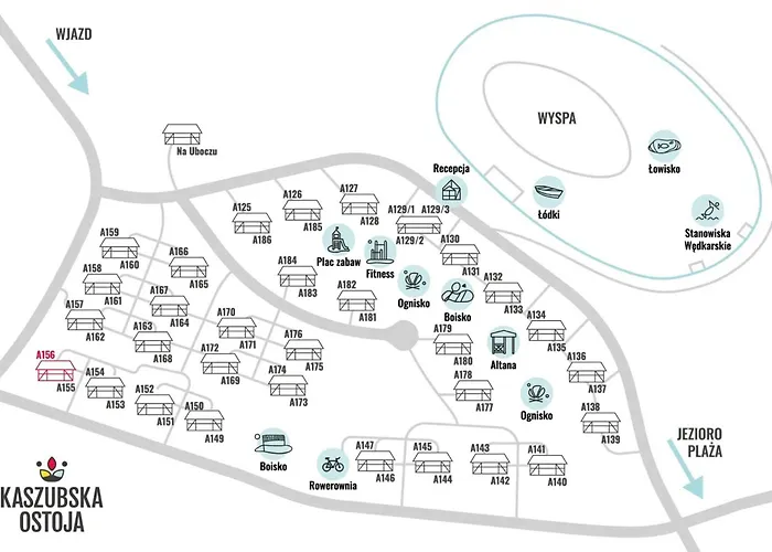 A 156 Na Zakrecie- Kaszubska Ostoja بيت للعطل *